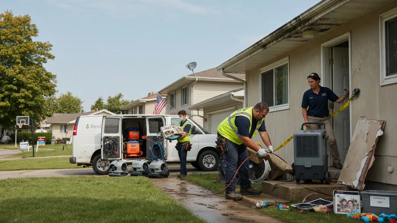 Water Damage Restoration in Ashkum, IL near me